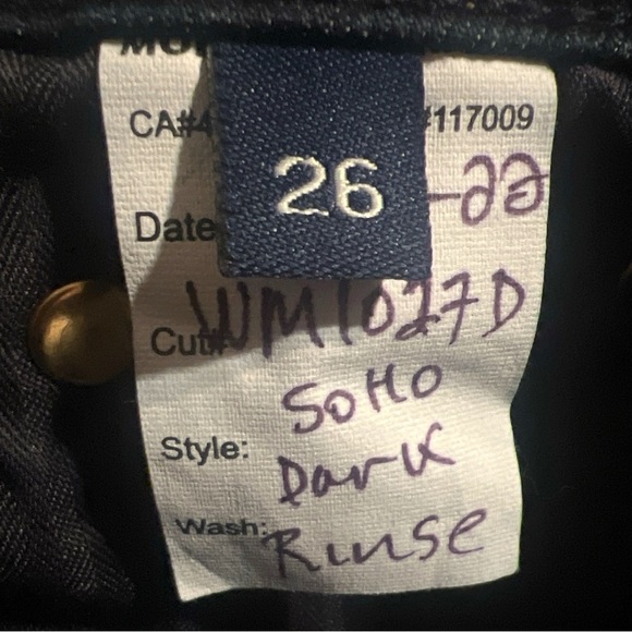 Modern American Mid Rise Skinny Denim Jeans | Color: Rich Dark Rinse | NEW/NWT🔥 - Picture 9 of 9